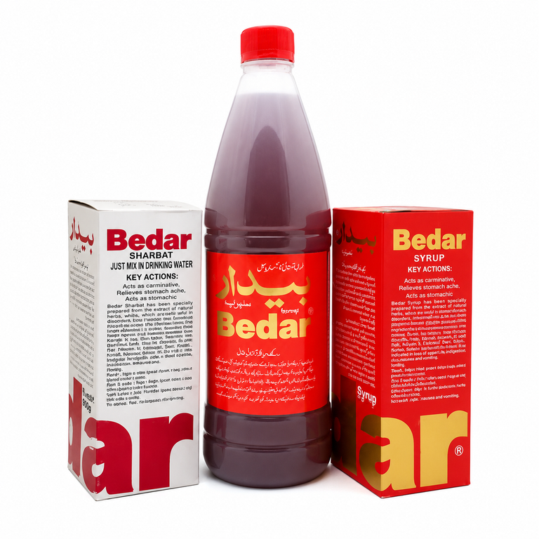 Bedar Sharbat
Natural Energy &
Vitality